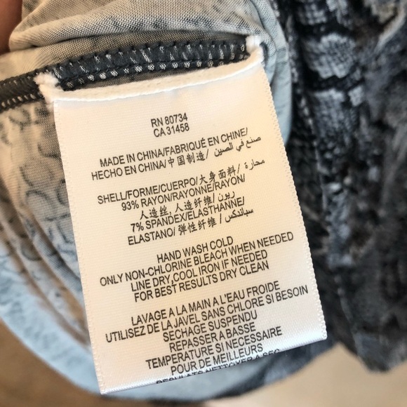 BCBGMAXAZRIA snake print dress - Picture 5 of 5